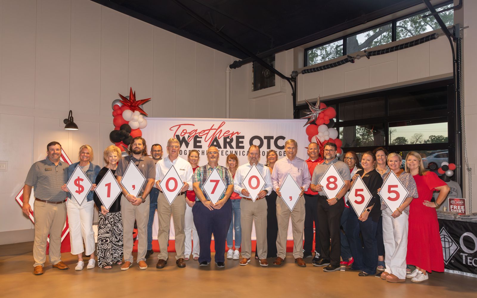 OTC Raises over 1 Million Dollars