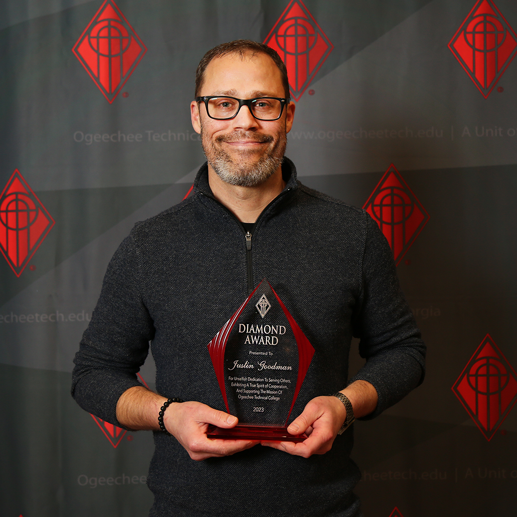 Justin Goodman Receives OTC's Diamond Award
